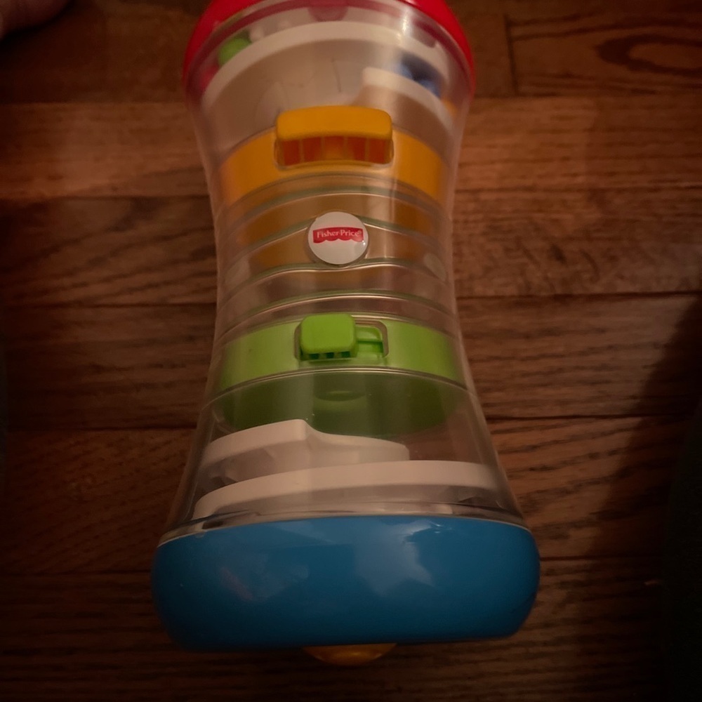 Fisher Price Crawl Along Tumble Tower Toddler Toy